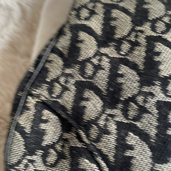 CHRISTIAN DIOR Monogram Mini Saddle Pochette Black - Picture 5 of 11